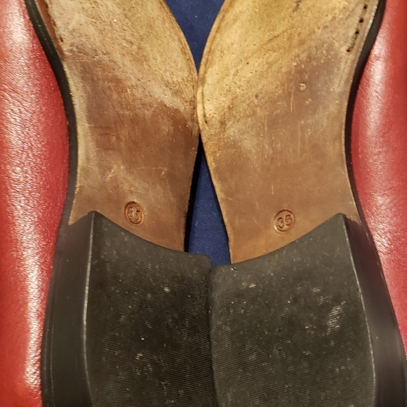 BootCo Red Leather Shoes - Picture 3 of 4